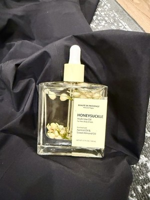 Honeysuckle Multi-use Oil for Hair, Body & Nails  w Apricot & Sweet Almond Oil