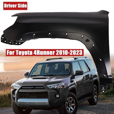 Front Driver Primed Steel w/ Antenna Hole Fender For 2010-2023 Toyota 4Runner US