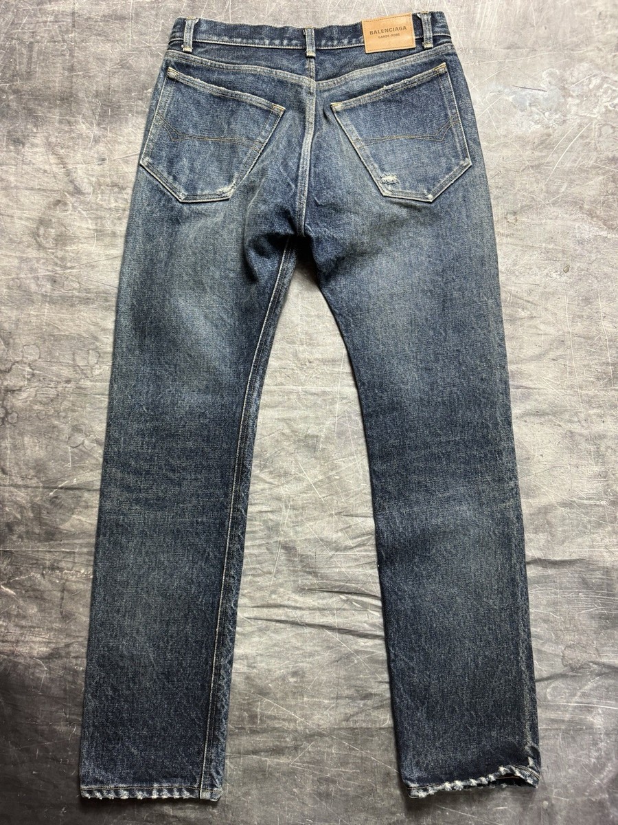 Balenciaga Japanese Heavy Selvedge Jeans - Size 30 - NEW! | eBay