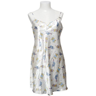 George, Nachtkleid, Größe: 40, Weiß/Mehrfarbig, Polyester, Sonstiges, Damen #ByN