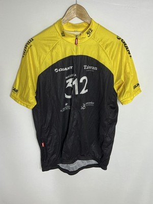 Max Mallorca 312 Giant Radtrikot Full Zip | Herren | Schwarz/Gelb | XL