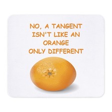 CafePress Funny Math Joke Non-slip Rubber Mousepad, Gaming Mouse Pad 456952998