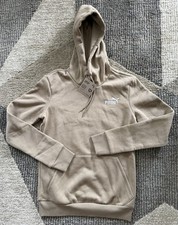 Men  s Puma Essentials Hoodie Oak Brown Sz XS NWT
