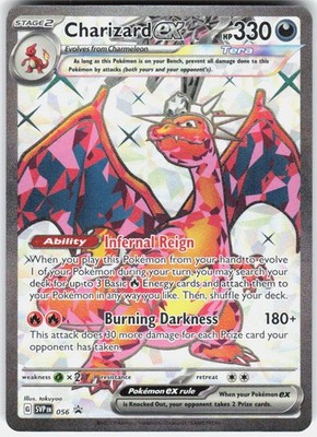 Charizard ex 056 Holo Promo Scarlet & Violet Promo Pokemon