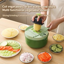 16-function Vegetable Chopper, Professional Onion And Potato Chopper, Multi-func