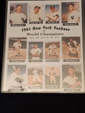B.  SKOWRON & B . RICHARDSON AUTHENTIC SIGNED...