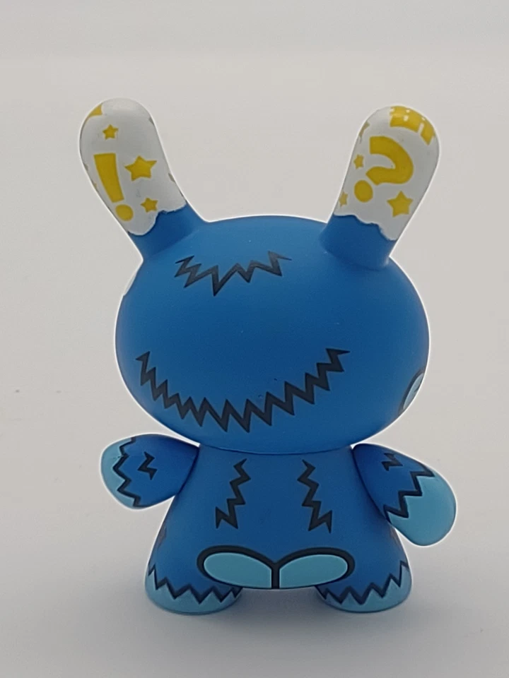 Kidrobot Dunny 2009 Series Blue Ape 3" Figure 1/25 By MAD - Image 4 of 4