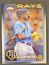 2024 Topps Chrome Update Series - Rookie Debut Junior Caminero #USC193 (RC)