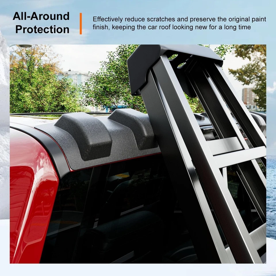 For 2015-2020 Ford F150 Rear Roof Protector Truck Cab Roof Protector Spoiler Foto 4 de 4