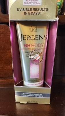 Jergens BB Body Perfecting Skin Cream for All Light Skin Tones 7.5oz