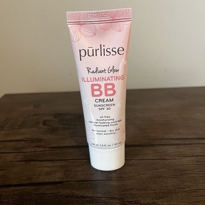 Purlisse Radiant Glow Illuminating BB Cream SPF 30  1.4oz  Exp 08/28