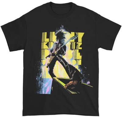Men's Lenny Kravitz Raise Vibration Tour 2018 T-shirt Small Black