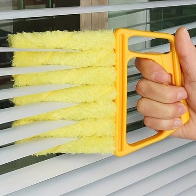 Brush Venetian Blind Cleaner Easy Cleaning Tool Duster Washable Microfibre 