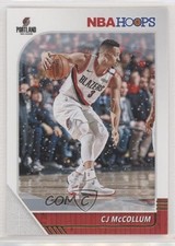 2019-20 Panini NBA Hoops Winter CJ McCollum #158 9o3
