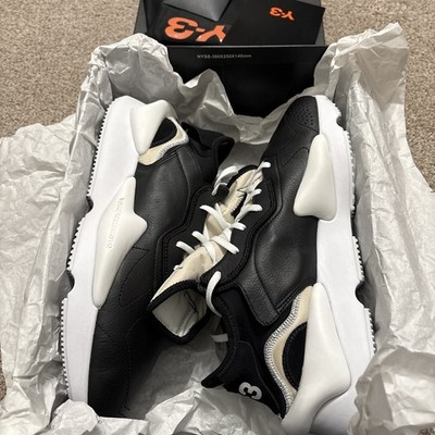 Brand New Size 12.5 - Adidas Y-3 Kaiwa Black Panda 2018 BC0908