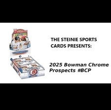 2025 Bowman Chrome Prospects #BCP1 thru #BCP150 You Pick & Free Shipping CHEAP