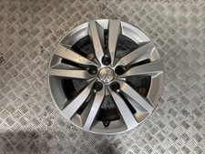 14-21 PEUGEOT 308 MK2 16 INCH 10 SPOKE 5 STUD ALLOY WHEEL 7JX16 (SCRATCHED)
