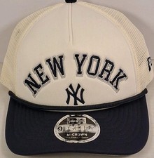 Authentic New Era MLB 9FORTY New York Yankees Adjustable Hat-White NEW