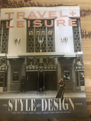 Travel + Leisure Magazine  October 2025  Style & Design issue - Free Shipping