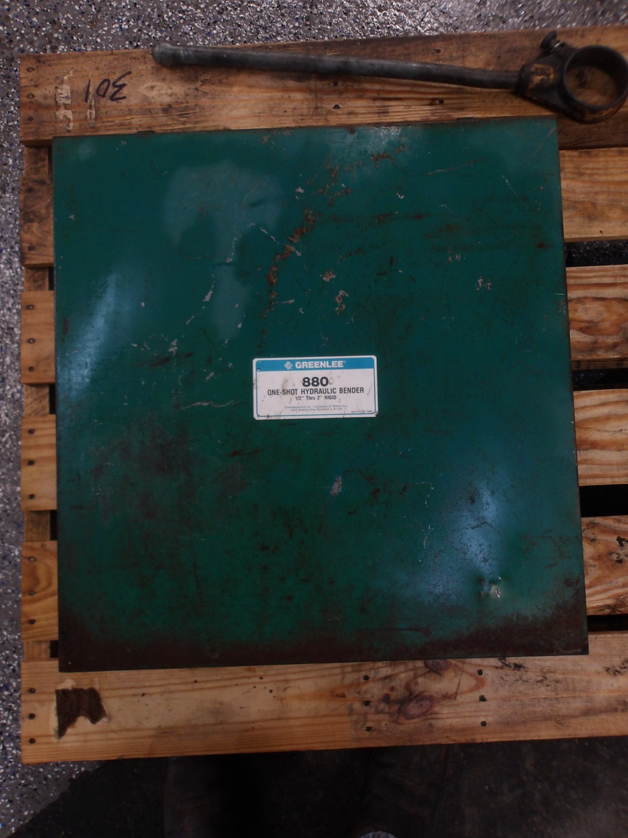 GREENLEE 880 LIGHT WEIGHT HYDRAULIC BENDER, #3101236G USED | eBay