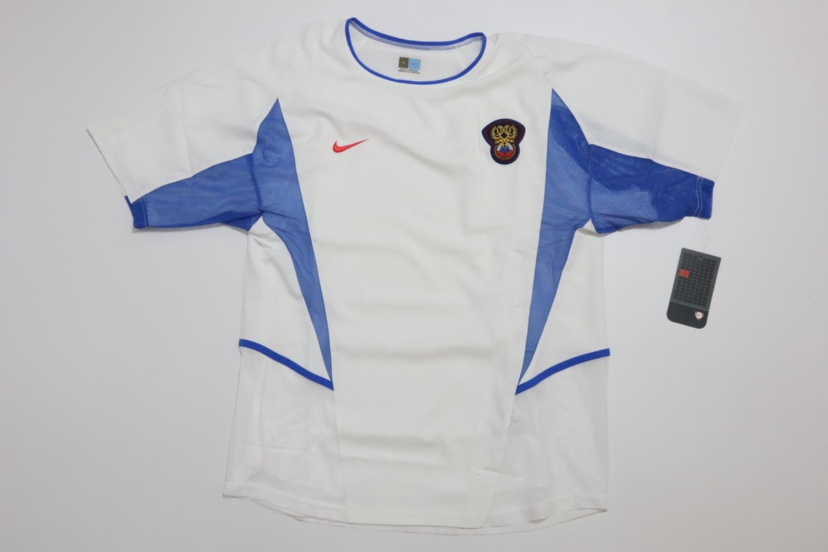 NIKE ロシア代表ユニフォーム　2002W杯 2002-2003 Russia Sbornaya RUS Player Jersey Shirt Home Nike