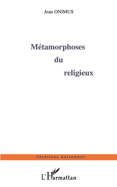Jean Ominus | MéTamorphoses Du Religieux | Taschenbuch | FranzöSisch (2020)-image