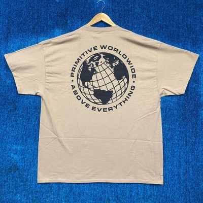 Primitive  Worldwide Above Everything  Graphic T-Shirt Size XXL