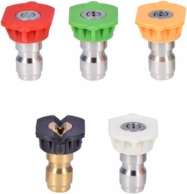 #ad Customizable Cleaning with 5 Jet Angle Pressure Washer Nozzles Quick Connect $16.99