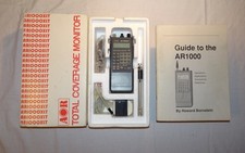 AOR AR1000XLT Analog Scanner .500 - 1300 MHz and Howard Bornstein Guide Manual