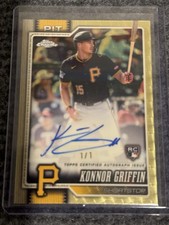 Marketplace image: 2026 Topps Chrome  Konnor Griffin RC Auto Superfractor 1/1 Pittsburgh Pirates
