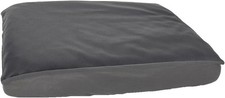 Not Waterproof Dog Bed Cover 41x27x4 inch, Black Faux Leather-not