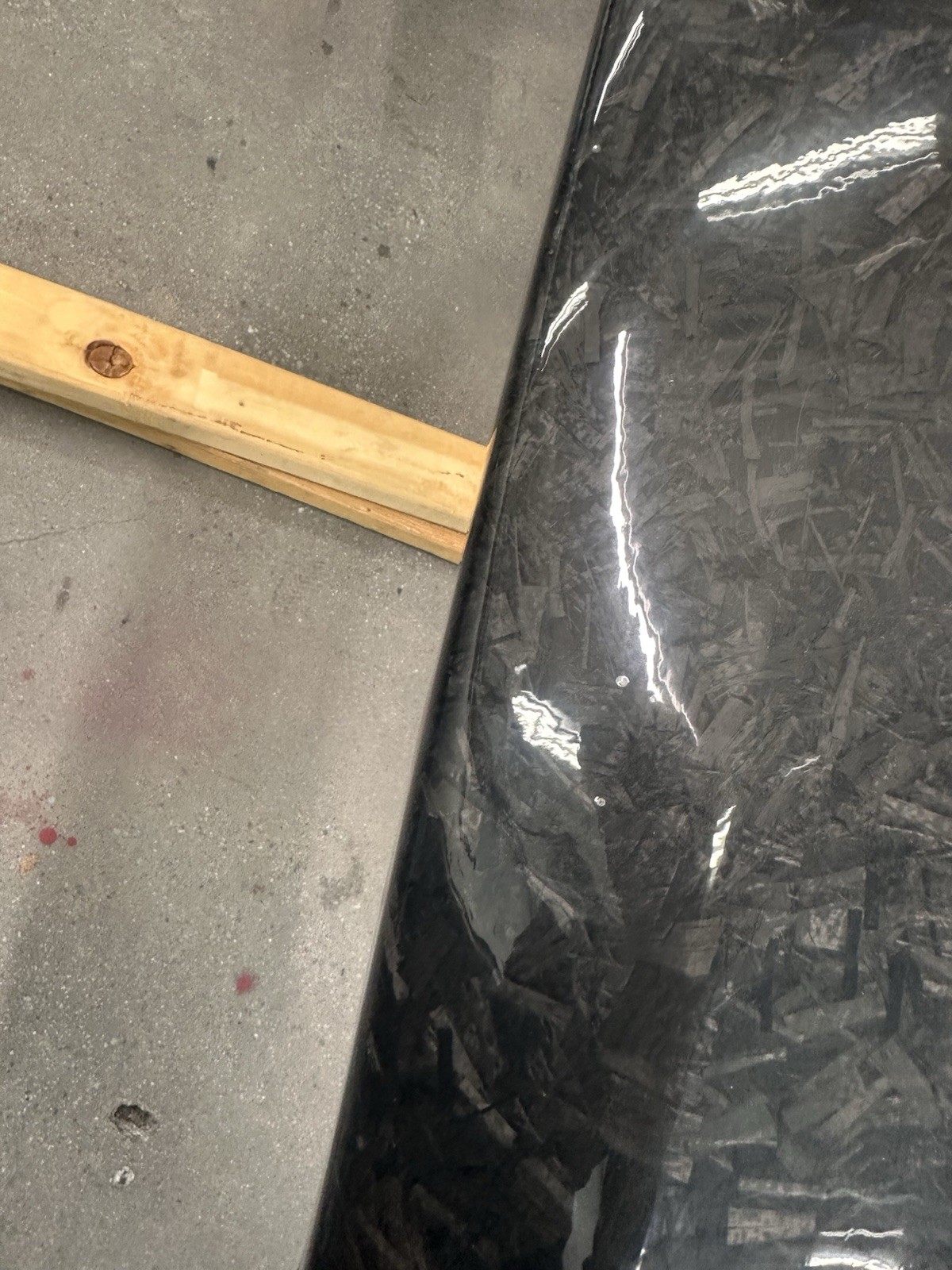 McLaren 720s Front Bumper Carbon Forged Carbon ( Minor Damage )