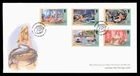 DR WHO 2005 ALDERNEY GUERNSEY FDC HAND CHRISTIAN ANDERSEN AUTHOR COMBO w29669