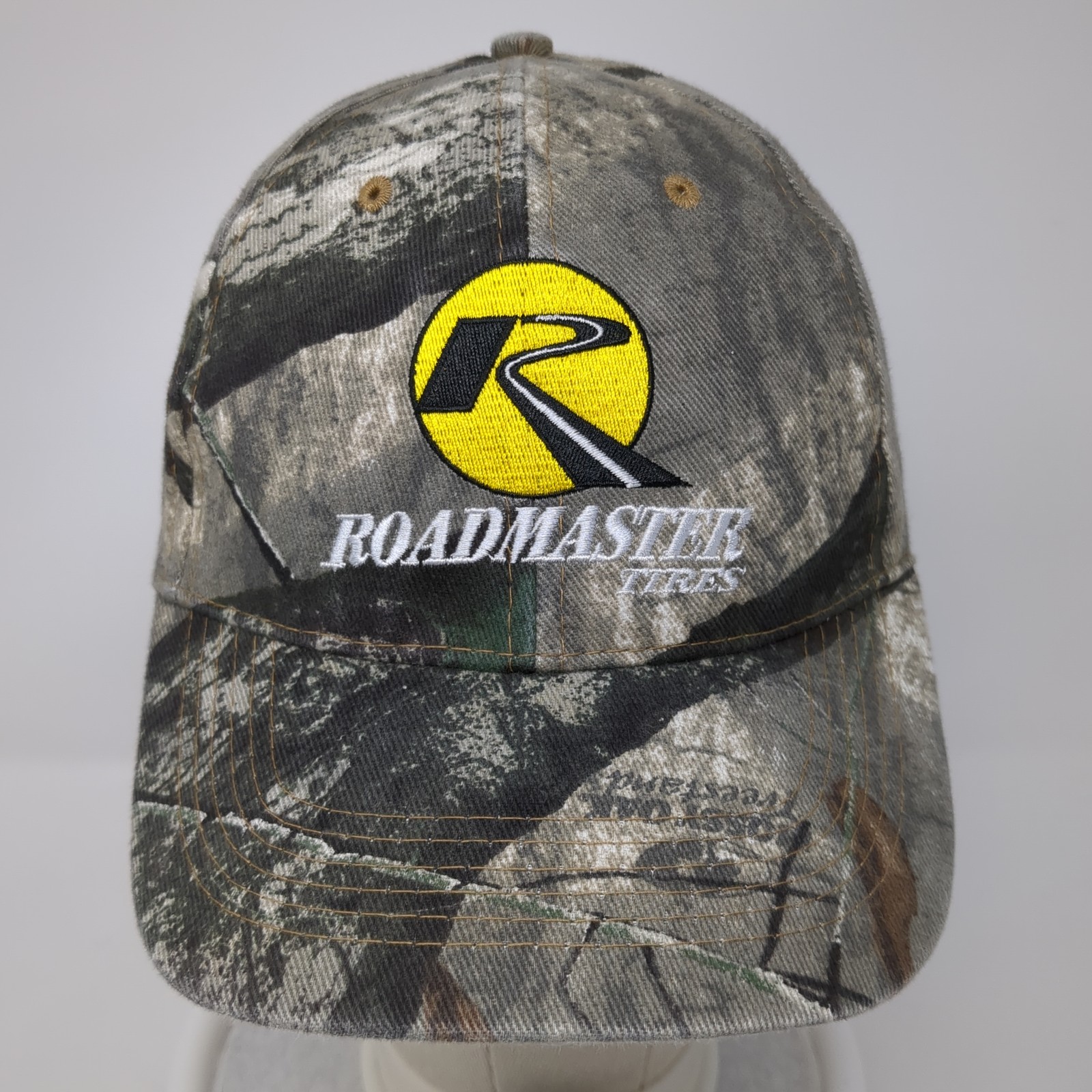Roadmaster Tires Strapback Baseball Cap Multi One… - image 2