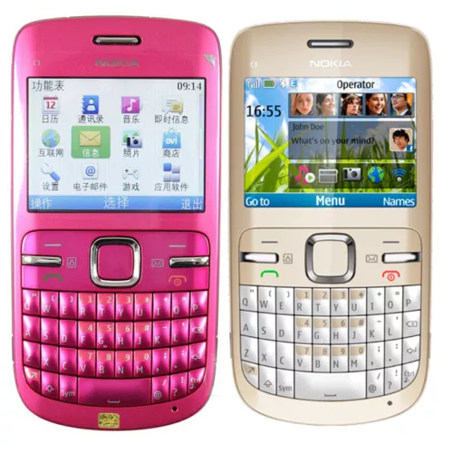Original Nokia C Series C3-00 Unlocked Mobile Phone Bluetooth FM JAVA 2MP WIFI - Bild 4 von 37