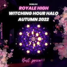Roblox ✨ ROYALE HIGH Witching Hour Halo, Autumn 2022 ✨BEST PRICE👑