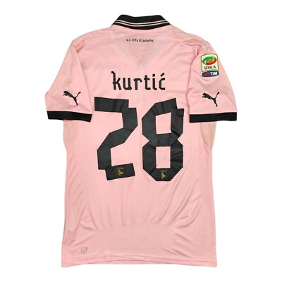 MAGLIA palermo puma kurtic M 2012-13 INDOSSATA MATCHWORN SLOVENIA JERSEY  SHIRT