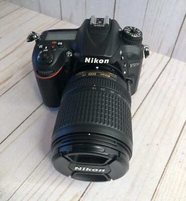 MINT Nikon D7200 24.2MP DSLR *Shutter Count 5051* (18-140mm & 10mm