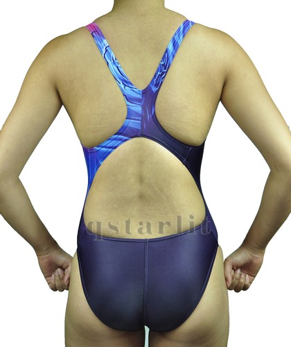Girls Juniors Women Racing Training Bathing Swimsuit Swimwear Size 24 - 34 New - Picture 3 of 3