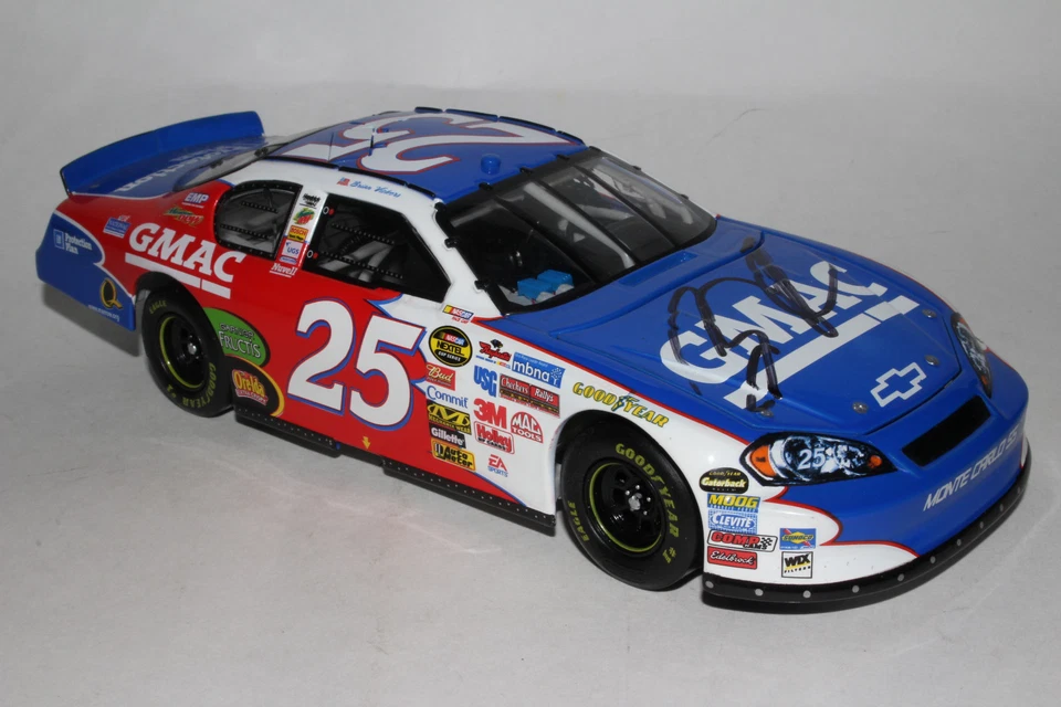 Chevy Monte Carlo 2006 de acción autografiada por Brian Vickers 1:24 #25 GMAC NASCAR Foto 4 de 4