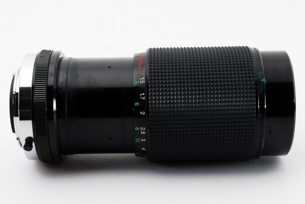 TEFNON 80-200mm F/4.0 Macro Lens for OM [Exc+++] w/Box,Case