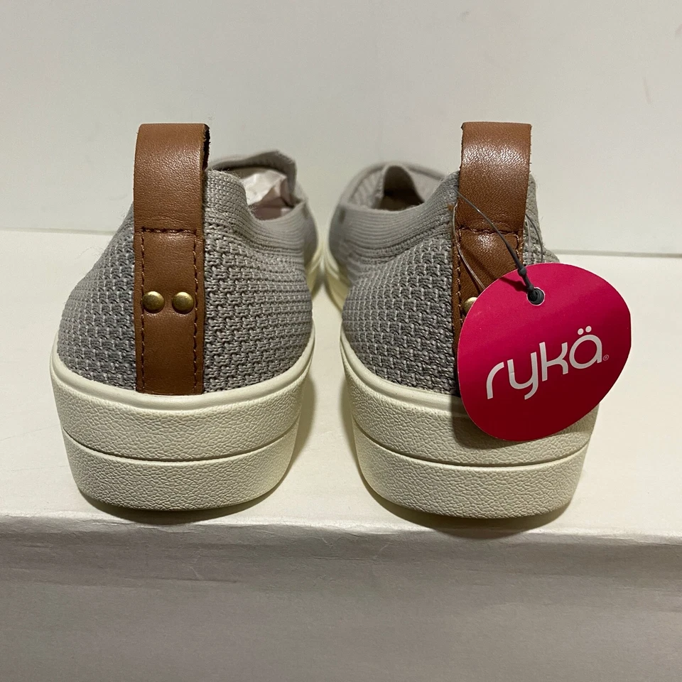 Ryka Veronica Zapatos Planos Para Mujer 8 Gris Pizarra Sin Cordones Mocasines para Caminar Nuevos con Etiquetas Foto 4 de 4
