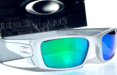 t NEW Oakley FUEL CELL X-Silver POLARIZED Galaxy Jade Lens Sunglass