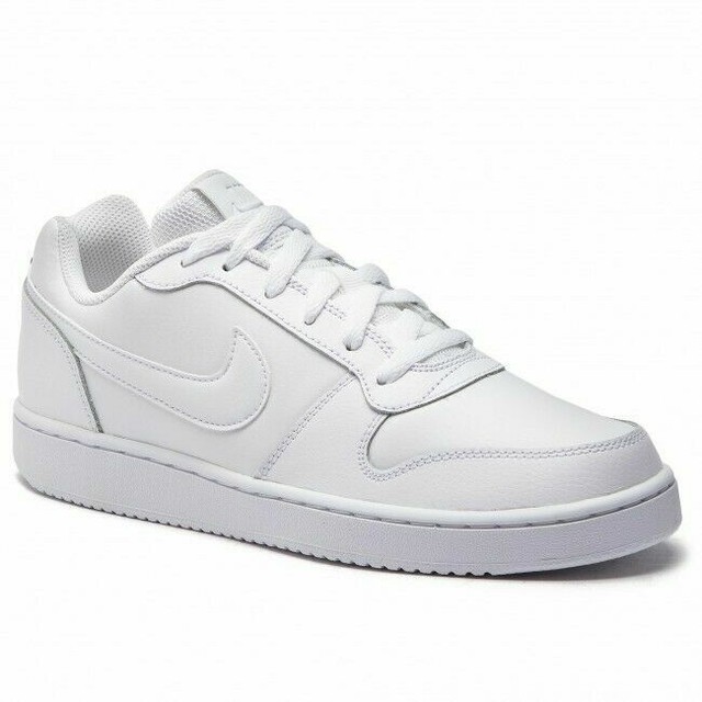 nike ebernon low all white