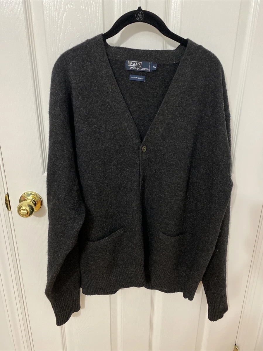 Black polo cheap cardigan