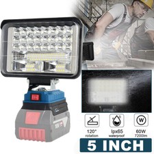Für Bosch 18V GBA Akku LED Arbeitsleuchte 18V Strahler Licht Taschenlampe DE