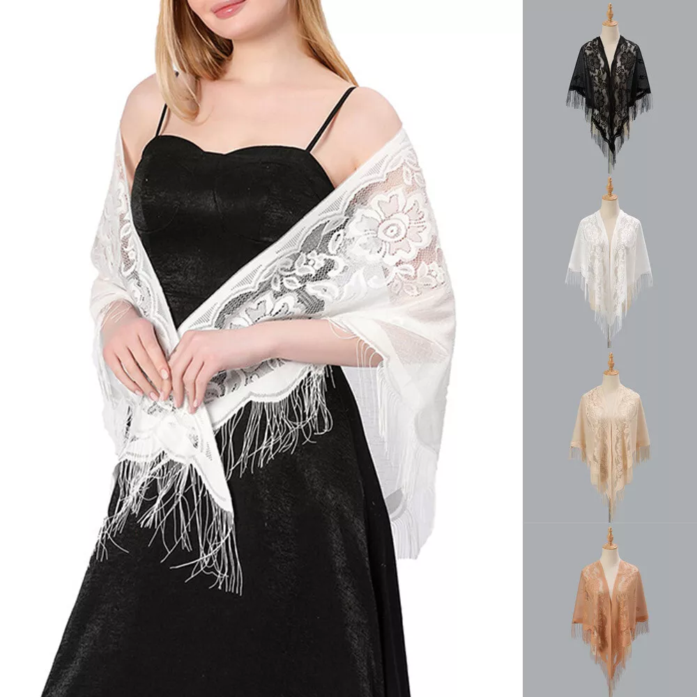 Dress with hotsell a shawl