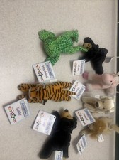 7 Vintage Toys "R" Us Animal Alley Plush Toys- McDonald's Premium Collection