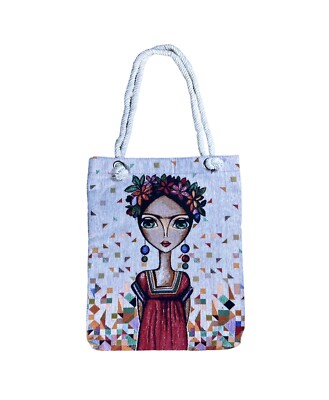 100% Cotton frida bag ( not printed )