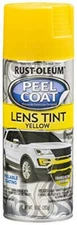 Rust-Oleum 340422 Peel Coat Spray Paint, Translucent Yellow , 10 Ounce, 128 Fl